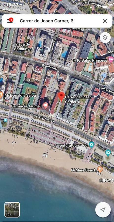 Apartmán Formentor Beach Primera Linea De Playa Salou Exteriér fotografie